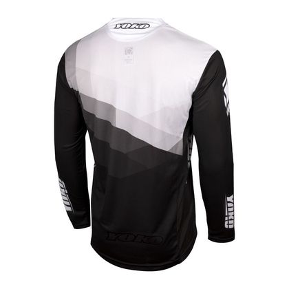 Camiseta de motocross Yoko TWO BLACK/WHITE 2021