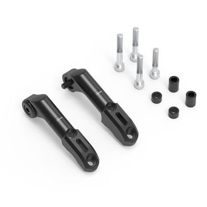 Support Rétroviseur Rizoma adaptateur rétroviseur BS769B - Noir
