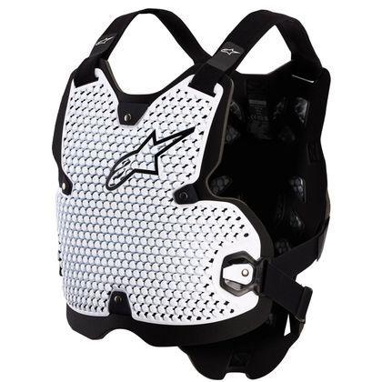Pare pierre Alpinestars BIONIC ACTION CHEST PROTECTOR 2026 - Noir / Blanc Ref : AP4607 