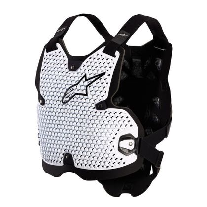 Ochranný štít Alpinestars BIONIC ACTION CHEST PROTECTOR 2026 - Bílá / Černá Ref: AP4608 