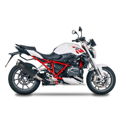 Silencieux Spark Force inox noir Ref : SPK0259 / SPGBM0403DOM 