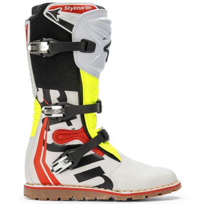 Stylmartin IMPACT PRO.2 2025 Cross-Stiefel - Weiß / Rot