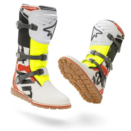 Stylmartin IMPACT PRO.2 2025 Cross-Stiefel - Weiß / Rot