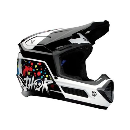 Thor FLEET - SPLAT - CHILDREN 2025 Cross helmet - Black Ref : TO3351 