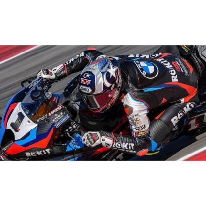 Shoei X-SPR PRO - TOPRAK Integraalhelm - Grijs / Blauw