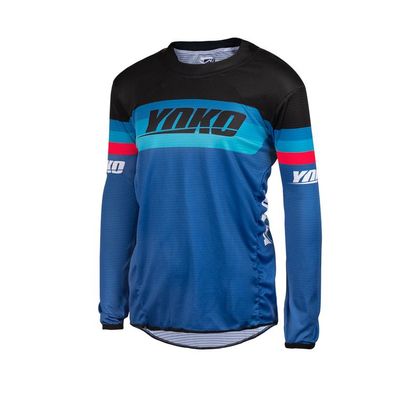 Camiseta de motocross Yoko SKIDI YOUTH BLUE/BLACK/RED Ref : YKO0017 