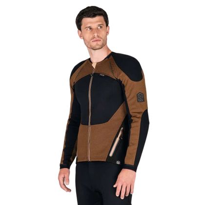 Knox URBANE PRO MOVE Motorweste - Schwarz / Beige
