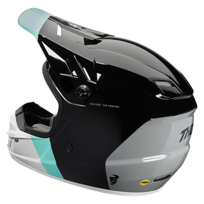 Casque cross Thor YOUTH SECTOR BOMBER - BLACK MINT - MIPS