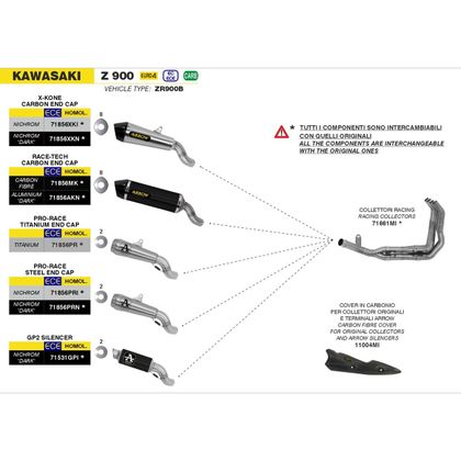 Collecteur Arrow Racing - Gris
