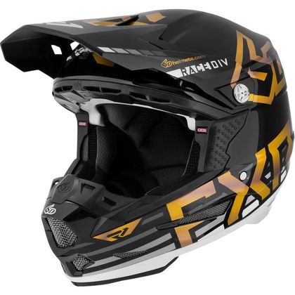 Casque cross FXR 6D ATR-2 23 2026 - Noir / Blanc