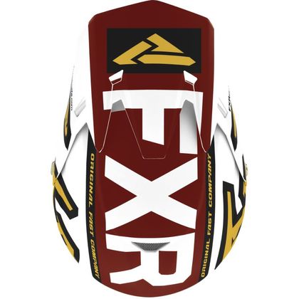 Casco de motocross FXR 6D ATR-2 - LE GOLD/RUST/BLANC 2021