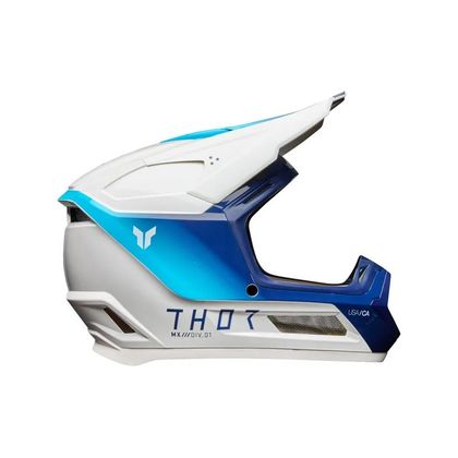 Thor FLEET - STORM - CHILDREN 2025 Cross helmet - White / Blue