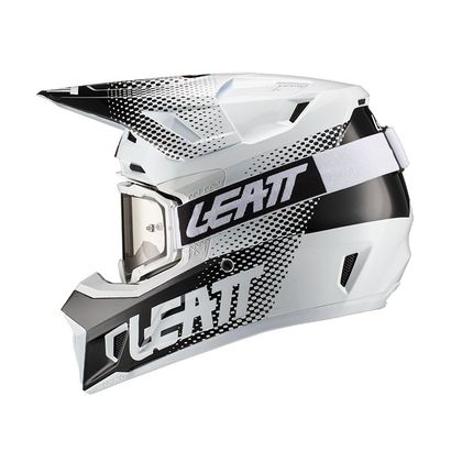 Casco de motocross Leatt GPX 7.5 V21.1 - WHITE BLACK 2021