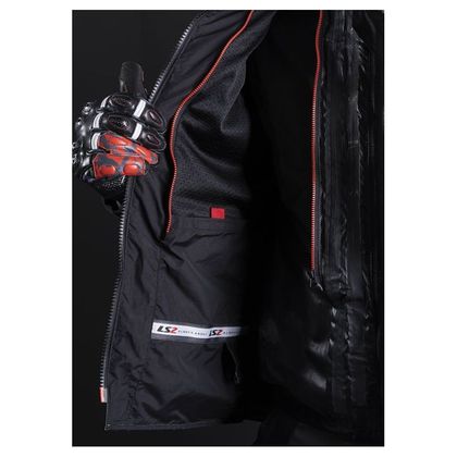 Veste Moto LS2 NORWAY - Noir / Jaune