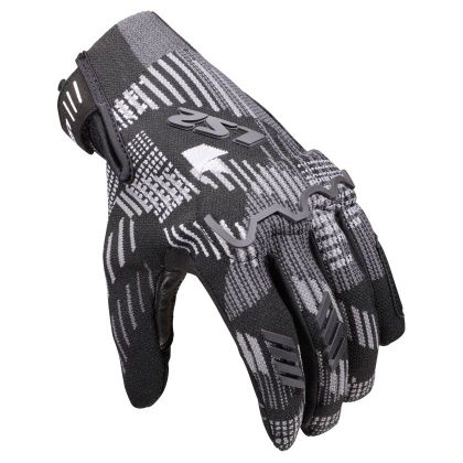Gants LS2 ALFA - Gris / Noir Ref : LS1394 