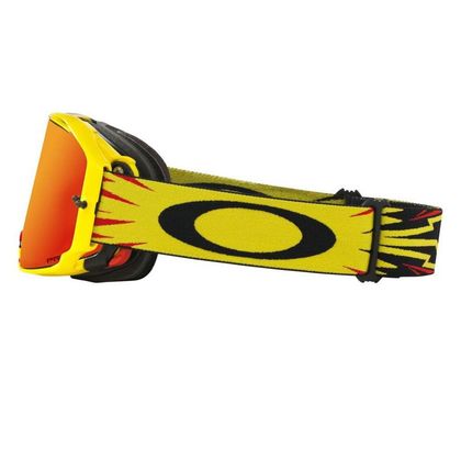 Masque cross Oakley AIRBRAKE MX - High Voltage Yellow/Red écran Prizm MX Torch Iridium 2021