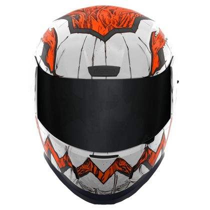 Casque Icon AIRFORM - TRICK OR STREET 3 - Blanco