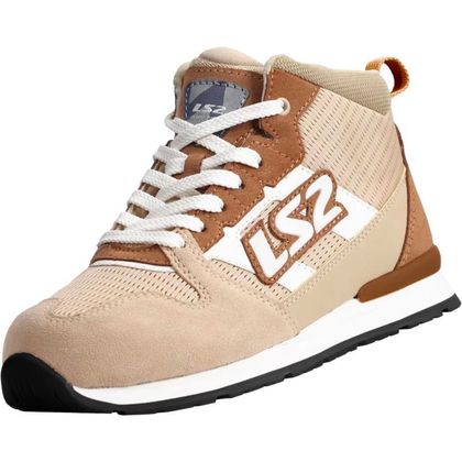 Baskets Moto LS2 NOVA LADY - Beige
