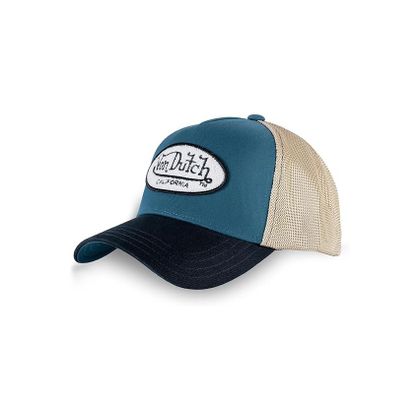 Casquette Von Dutch TERRY - Bleu / Jaune