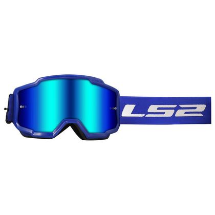 Gafas de motocross LS2 CHARGER IRIDIUM VISOR 2024 - Azul