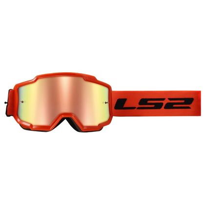 Gafas de motocross LS2 CHARGER IRIDIUM VISOR 2024 - Naranja