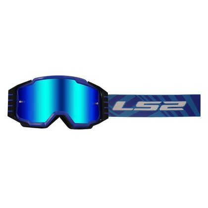 Gafas de motocross LS2 CHARGER PRO IRIDIUM VISOR 2024 - Azul