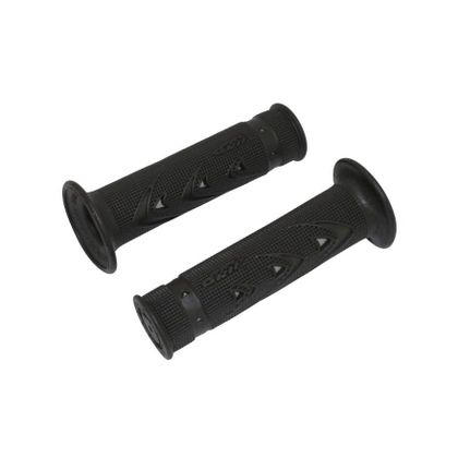 Poignées de guidon Progrip 721 Gris/Noir 22/25 non percée Universel - Gris / Noir
