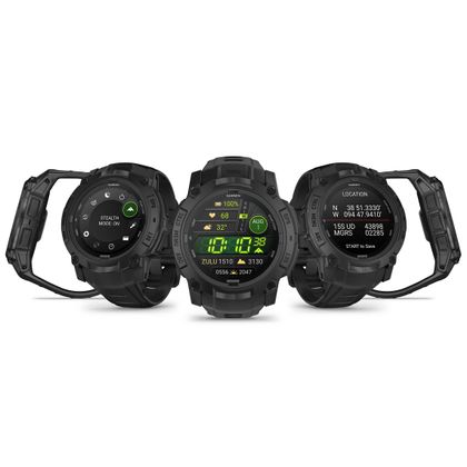 Montre Connectée Garmin Instinct 3 AMOLED - Tactical Edition - 50 mm Universel - Noir