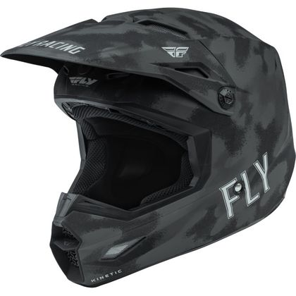 Casque cross Fly KINETIC STRAIGHT EDGE TACTIC - GRIS CAMO 2022 Ref : FL1214 