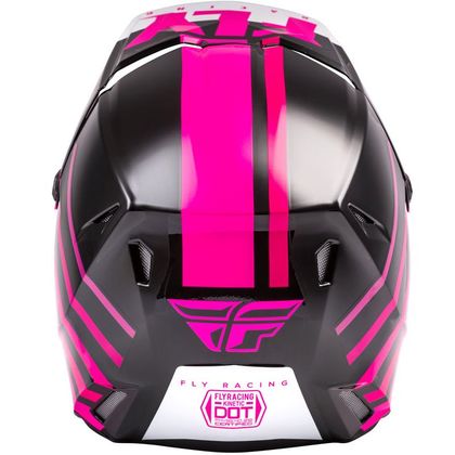 Casque cross Fly KINETIC THRIVE PINK BLACK WHITE ENFANT