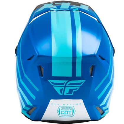 Casque cross Fly KINETIC THRIVE - BLUE WHITE 2021