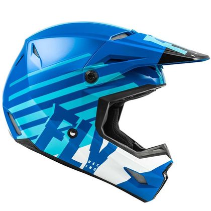 Casque cross Fly KINETIC THRIVE - BLUE WHITE 2021
