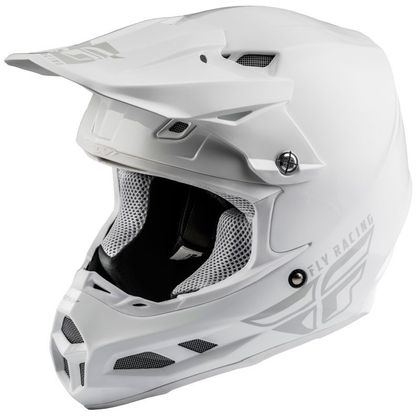 Casque cross Fly F2 CARBON MIPS - SOLID - WHITE 2020 Ref : FL0413 