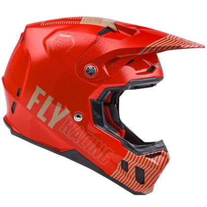 Casco de motocross Fly FORMULA CC PRIMARY - RED KAKI GLOSSY 2022