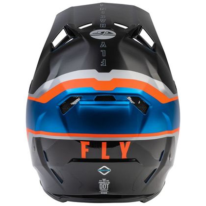 Casco de motocross Fly FORMULA CC DRIVER - BLEU/ORANGE/NOIR 2023