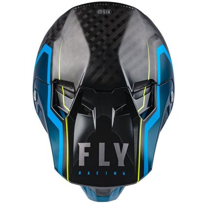 Casco de motocross Fly FORMULA CARBON AXON - BLACK BLUE 2023