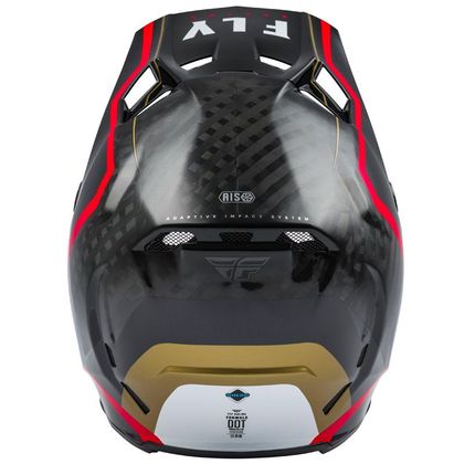 Casque cross Fly FORMULA CARBON AXON - BLACK RED 2023