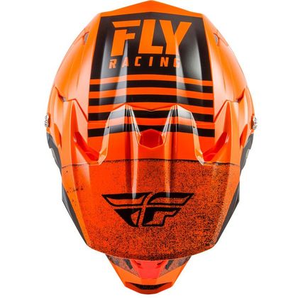 Casco de motocross Fly TOXIN MIPS - EMBARGO - NEON ORANGE BLACK 2019