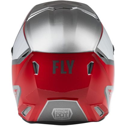 Casque cross Fly KINETIC DRIFT - CHARCOAL/GRIS/ROUGE 2022
