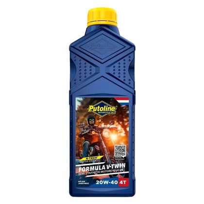 Huile moteur Putoline 1L Formula V-Twin 20W40 Universel