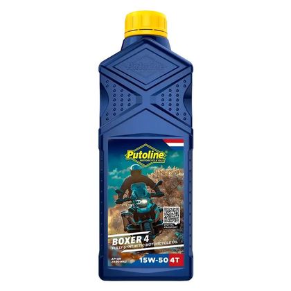 Huile moteur Putoline 1L 4 Tps 15W-50 Universel