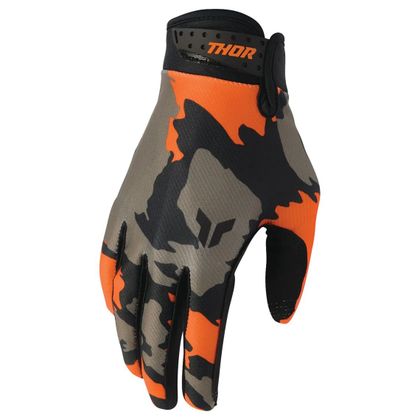Thor LAUNCH - HUNTER 2025 Cross gloves - Orange / Black Ref : TO3298 