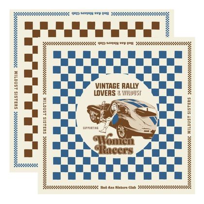 Wildust CLASSIC Bandana - Blue / Brown