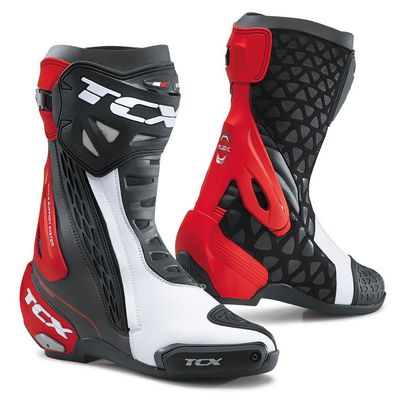 Bottes TCX Boots RT RACE - BLACK WHITE RED Ref : OX0259 