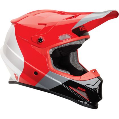 Casque cross Thor SECTOR BOMBER MIPS RED CHARCOAL 2020 Ref : TO2292 