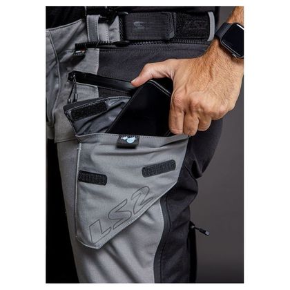 Pantalon Moto LS2 APOLLO - Noir / Gris