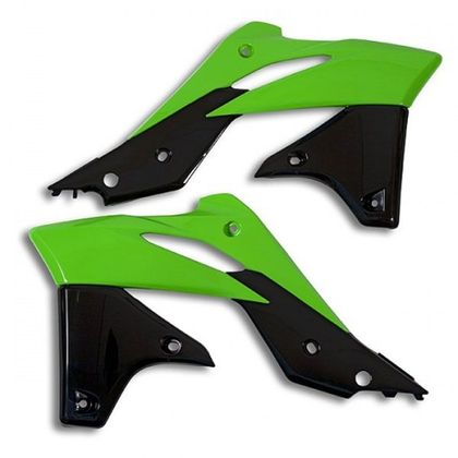 Protección lateral de radiador Ufo verde/negro
