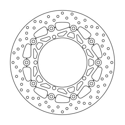 Brembo flottant Ronde remschijf