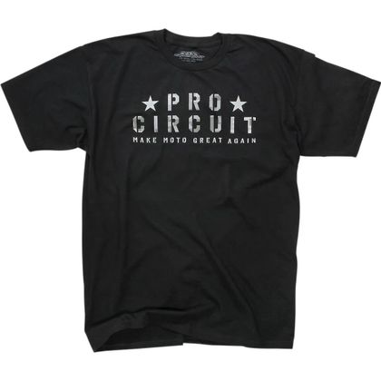 T-Shirt manches courtes Pro Circuit FLAG - Noir Ref : PC0075 