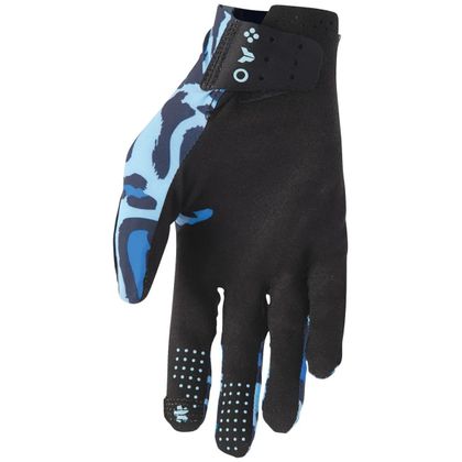 Thor SPORT CHEETAH 2025 Cross gloves - Blue / Blue